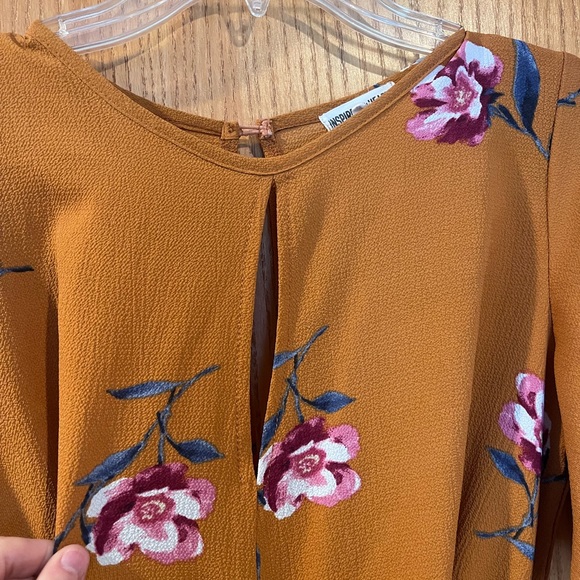 Inspired hearts Brown Floral Dress - Picture 2 of 8